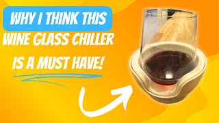 Review amp Demo of Stemless Wine Glass Chiller [upl. by Eliath]