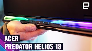 Acer Predator Helios 18 handson at CES 2024 [upl. by Sheridan339]