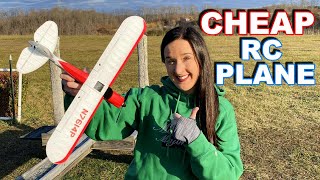 BEST Cheapest RC Plane for Beginners 2020 So Far RTF w Flight Stabilization TheRcSaylors [upl. by Seiber]