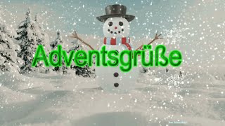 Adventsgrüße für einen besinnlichen 1234AdventVersenden WhatsApp uswKostenlos [upl. by Letnom927]