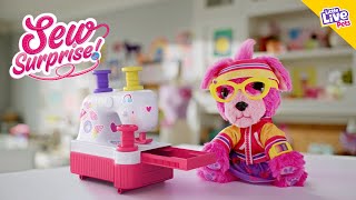 SCRUFFALUVS SEW SURPRISE  Magically Reveal Surprise Fashions  TVC 30 [upl. by Sarette]