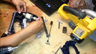 Arrow ET2025 Electric Stapler Disassemble and repair [upl. by Aeht]