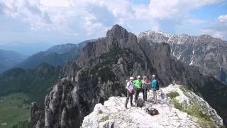 Discovery Dolomites Monte Baffelan normal route  Pasubio [upl. by Meid]