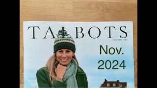 TALBOTS👜NOVEMBER 2024🛒CATALOG FLIPTHROUGH👗WOMENS CLOTHING IN SIZES 024👝 [upl. by Otilopih]