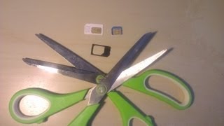 Cut MICRO SIM Card to NANO SIM Card for iPhone 5  What you need to know about Nano Sim Cards [upl. by Sidnak]