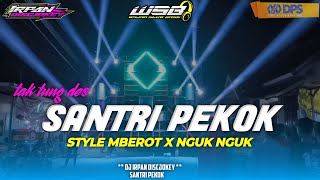 TERBARU DJ BASS NGUK NGUK X MBEROT SANTRI PEKOK MELODY PARTY HORE [upl. by Nolie]