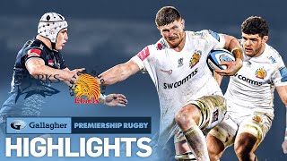 Sale v Exeter  HIGHLIGHTS  Thriller at the AJ Bell  Gallagher Premiership [upl. by Brocklin]