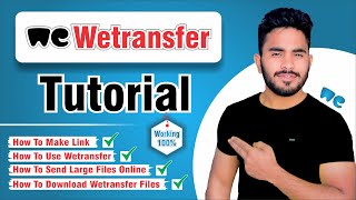 Wetransfer Tutorial  Wetransfer How To Use  We Transfer [upl. by Scottie]