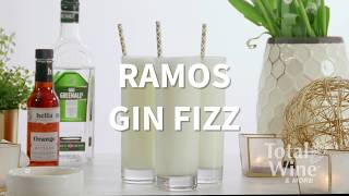 Ramos Gin Fizz Cocktail Recipe [upl. by Selby212]