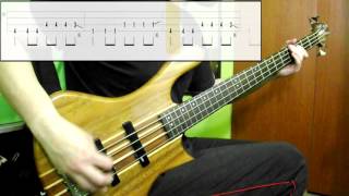 Nirvana  Smells Like Teen Spirit Bass Cover Play Along Tabs In Video [upl. by Trebeh]