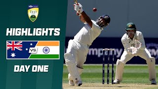 Australia v India 202425  First Test  Day One [upl. by Eseilana]