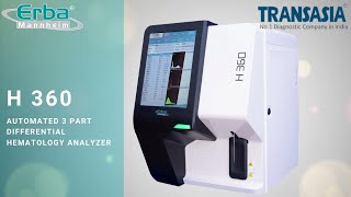 H 360  Automated 3 Part Differential Hematology Analyzer [upl. by Barram362]