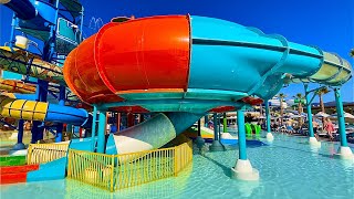 Stella Waterpark Crete  Space Bowl Slide [upl. by Anitroc]