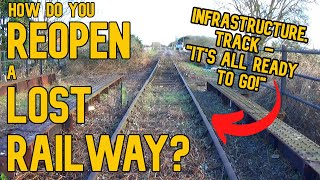 How do you reopen a lost railway  The Lost Branch Lines to Wisbech [upl. by Chor]