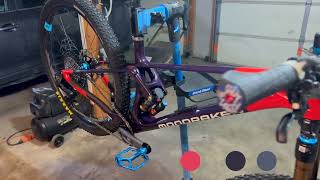 Mondraker Raze Custom Build  Brakes Rotors Finalize Cockpit [upl. by Cristine]