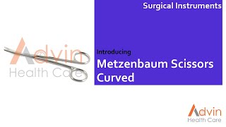 Metzenbaum Scissors Curved [upl. by Ja]