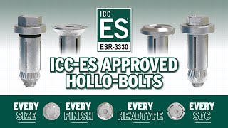 ICCES Approved HolloBolts [upl. by Tesler358]