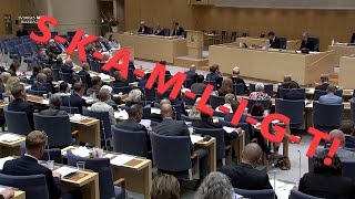 EN SKAMMENS DAG RIKSDAGEN VIKER SIG FÖR HBQTILOBBYN [upl. by Broddie208]