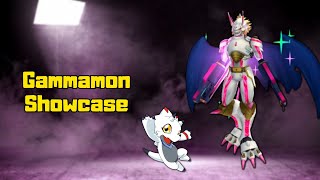 Gammamon  ShowCase  Digimon Masters Online [upl. by Etnomal]