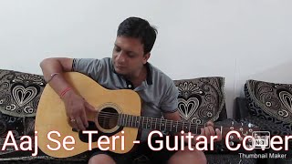 Aaj se teri sari Galiyaan Meri Ho GayiPadmanGuitar cover Amit Agrawal [upl. by Attenal]