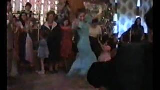 Gypsy wedding Moscow Russia A girl dancing [upl. by Ikkim]