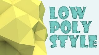 T7 How to Get the Low Poly Style in Cinema 4D [upl. by Aneehsram]