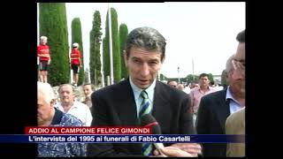 Etg  Addio a Felice Gimondi lintervista del 1995 ai funerali di Casartelli [upl. by Gnuj]