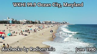 WKHI 999 Ocean City Maryland  June 30th 1990 Part 2 [upl. by Leasi]