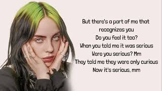 Billie Eilish  CHIHIRO lyrics [upl. by Nadaha]