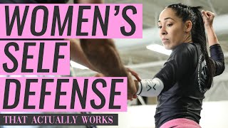 Womens Selfdefense That Actually Works Gracie JiuJitsu [upl. by Ariaj]