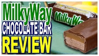 MilkyWay Chocolate Candy Bar Review [upl. by Aivun564]