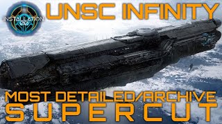 UNSC Infinity  Most Detailed SUPERCUT [upl. by Normy929]