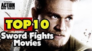 Top 10 Sword Fights in Movies [upl. by Aivitnahs]