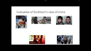 Functionalist view of crime and deviance GCE revision [upl. by Llertnod]