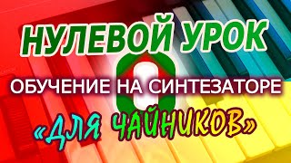 Как научиться играть на синтезаторе или пианино  0 урок [upl. by Darton630]