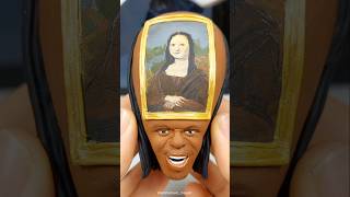 Mona Lisa KSI😂 clay art ksi meme art [upl. by Kulseth86]