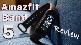 Amazfit Band 5 Review in Bangla Best Fitness Tracker Band [upl. by Einttirb]