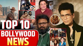 Bollywoods Top 10 News You Wont Want to Miss Bollywood Update [upl. by Sarid]