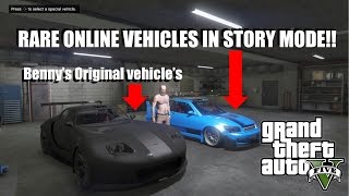 GTA 5 How to get any online vehicle on storymode [upl. by Lat40]