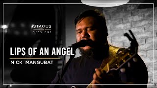 Nick Mangubat  quotLips of an Angelquot a Hinder cover Live at Studio 28 [upl. by Aicital]