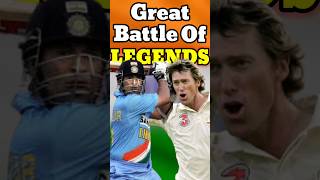 Dangerous Glenn McGrath vs Fearless Sachin Tendulkar cricket [upl. by Tristis838]