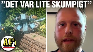 Erik åkte Jetline 15 timme innan olyckan quotTvå hantverkare var därquot [upl. by Ayotnahs41]