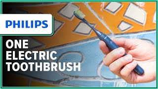 Philips One Electric Toothbrush by Sonicare Review 2 Weeks of Use [upl. by Dyun]