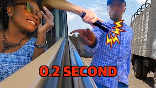 HOW PHONE SNATCHERS ARE TAKING YOUR PHONE IN 02 SECOND PART4  phone snatching [upl. by Elrahc]