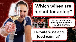 Expert Answers from a Sommelier  QampA Part II [upl. by Llennyl478]