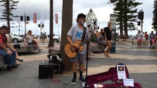 13 Year old boy covers Riptide by Vance Joy [upl. by Sylvanus]