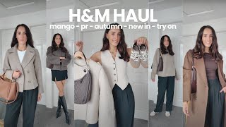 HampM AUTUMN HAUL 🤎 NEW IN TRY ON 🍂 12 ITEMS  MANGO  MampS  FALL AUTUMN 2024 UK OUTFITS  PR UNBOXING [upl. by Bennion]