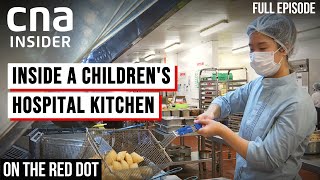 Masterchef Cooks Inside KK Womens and Childrens Hospital Kitchen  Eat Up  On The Red Dot [upl. by Vevine953]