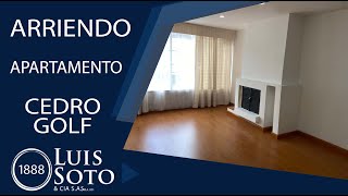 Excelente Apartamento Arriendo Cedro Golf [upl. by Temple]