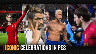 Iconic Celebrations In PES [upl. by Laris]